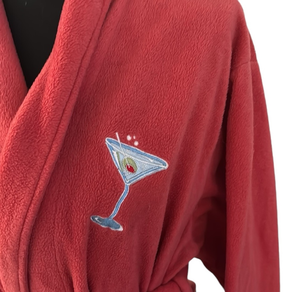 Short Dark Pink Robe - Picture 2 of 5